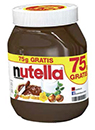 Nutella Nuss-Nugat-Creme + 75 g gratis Nutella Nuss-Nugat-Creme + 75 g gratis
