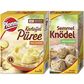 Pfanni Knödel oder Kartoffel Püree Pfanni Knödel oder Kartoffel Püree