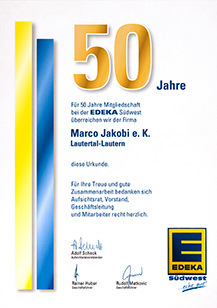 50 Jahre EDEKA Jakobi