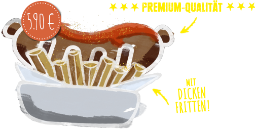 XXL-Currywurst XXL-Currywurst